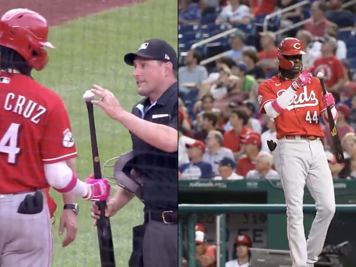 Superstar: The Nats Had Elly De La Cruz's Bat Checked To Make Sure It Was Legal, He Responded By Blasting a Moonshot To The Upper Deck Followed By An Incredible Celly