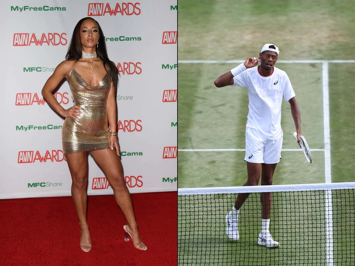Teanna Trump May Very Well Have Been American Chris Eubanks' Good Luck Charm During His Dream Wimbledon Run