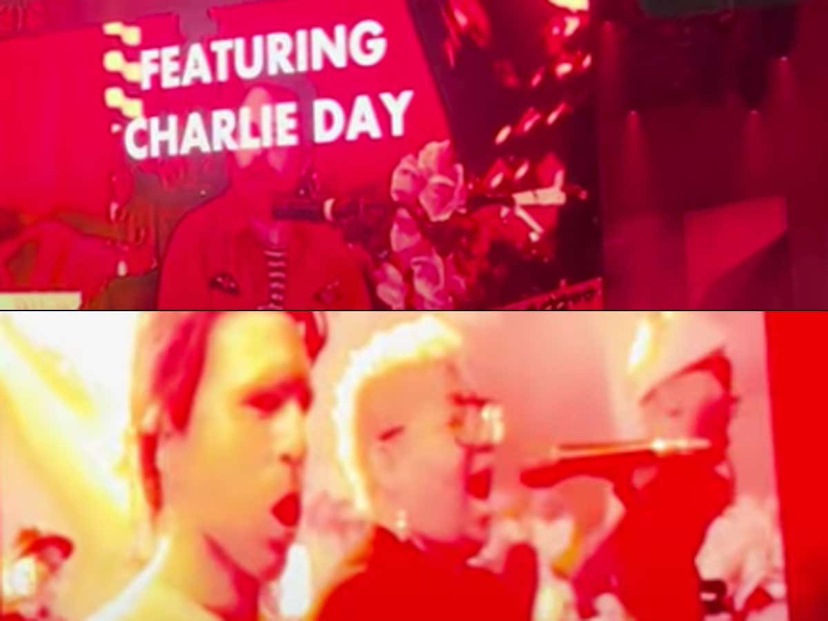 The Dennis Reynolds Sex Doll Stole The Show During Charlie Day's Surprise Appearance To Sing Day Man At Portugal. The Man's Concert