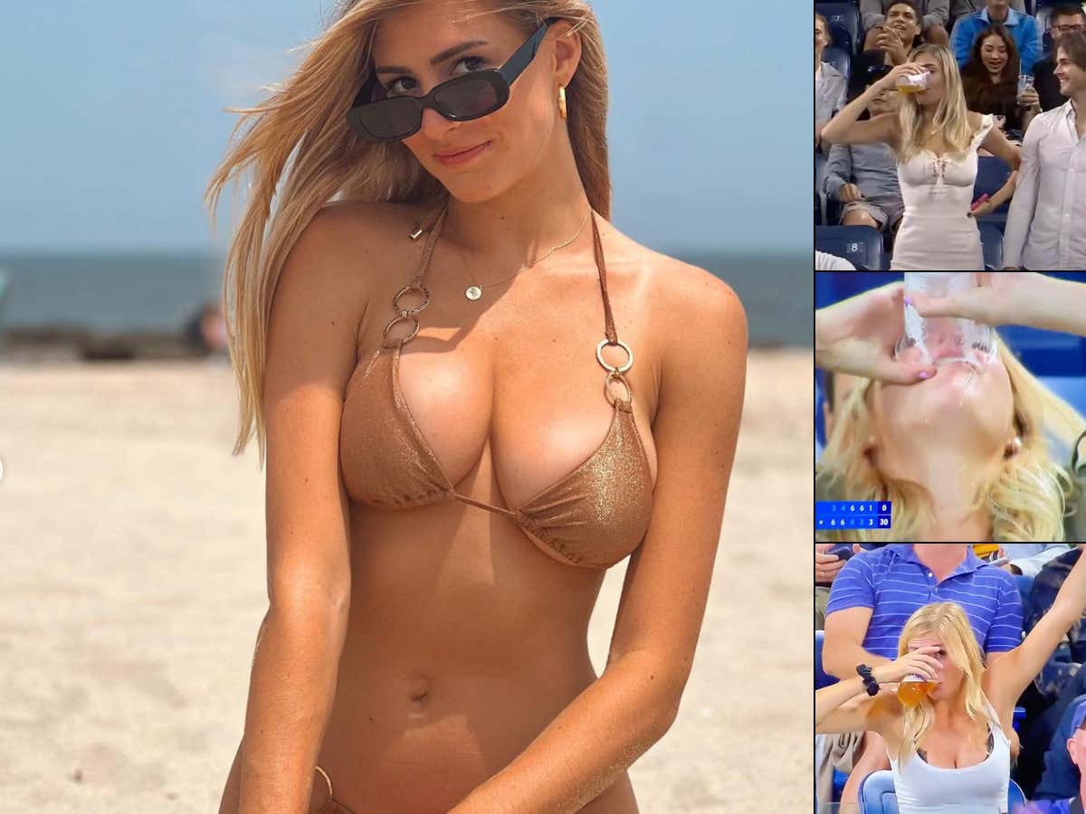 Free Her! US Open Beer Chugging Rocket Megan Lucky Says She's Being Suppressed At This Year's Tournament And Is Being Denied The Chance To Chug