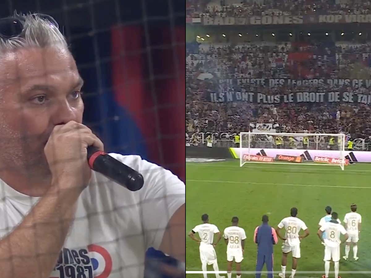 Bring This To America: Lyon Players Were Forced To Stay On The Field After Losing 4-1 And Listen To Their Fans Berate Them