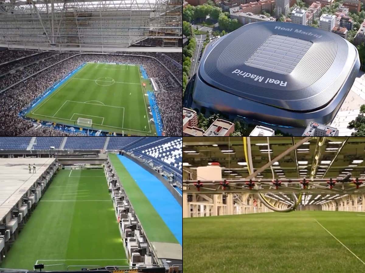 Real Madrid's New Stadium Renovations Include a Revolutionary Retractible Field That Looks Like It Was Designed By Tony Stark Himself