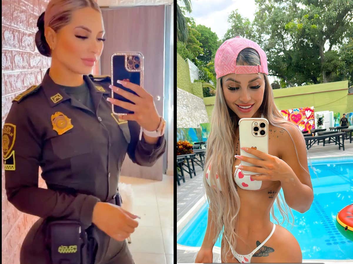 Cleaning Up AI Bot Karim's Mess: Actual Pictures Of The DIME Columbian Police Officer Going Viral
