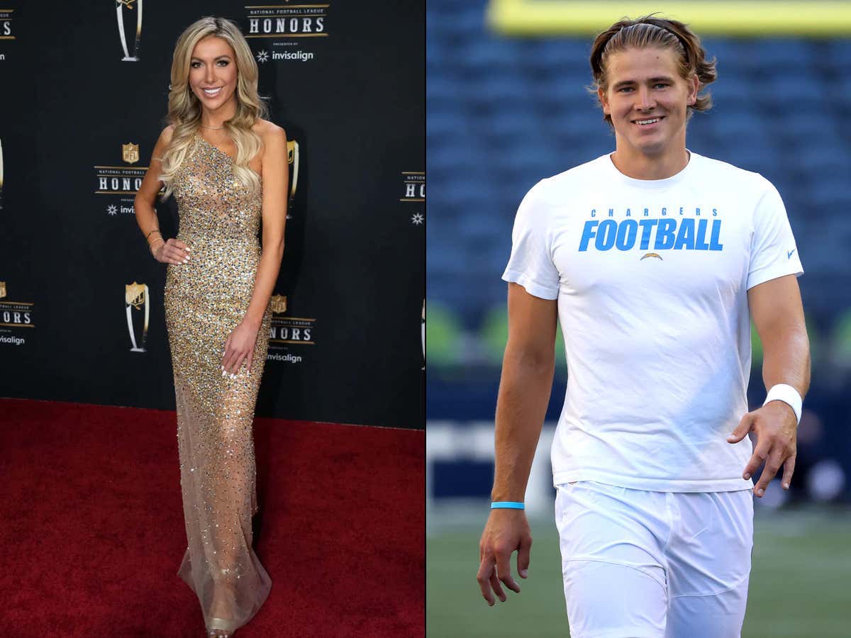 Justin Herbert May Not Be Winning On The Field But He Is Certainly Winning Off It After Reports He's Been Dating NFL Network Reporter Taylor Bisciotti Since 2021
