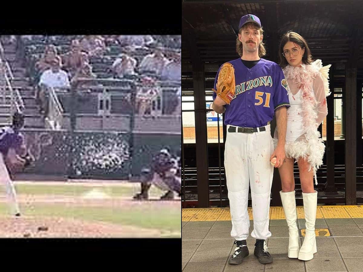 Shut It Down, This Year's Halloween Costume Contest Is Over After This Couple Went As Randy Johnson And A Dead Bird