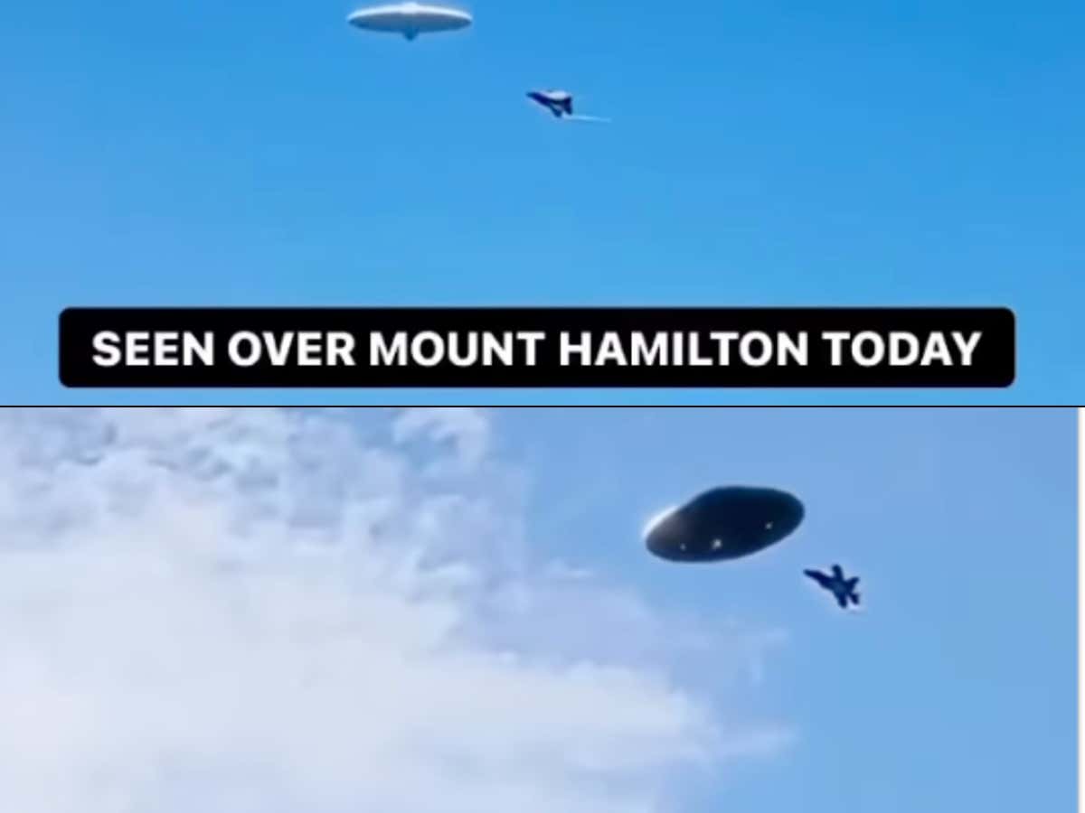 There Is No Way These "UFO's" Seen Over San Jose Today Are Real