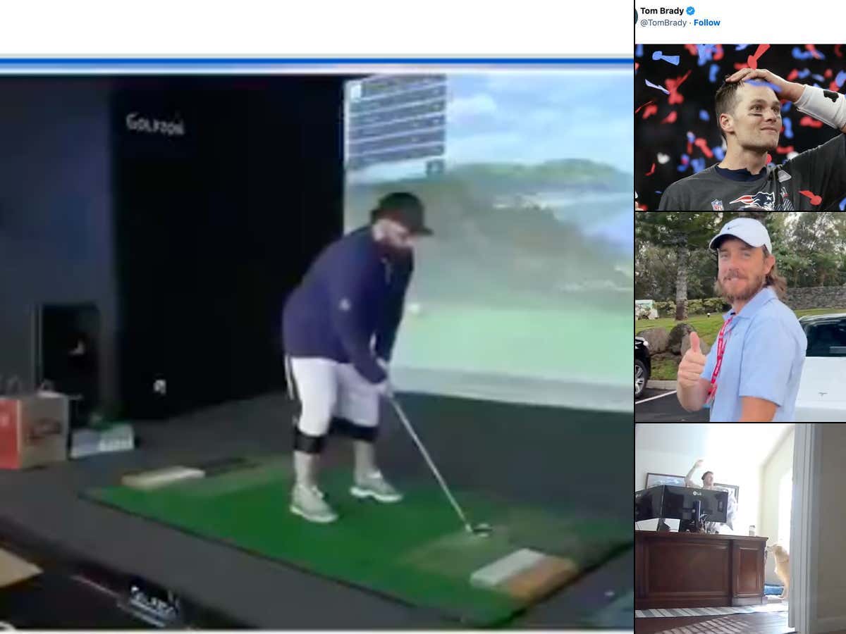 The PGA Tour, Tom Brady, Regular Working People - The Best Reactions As America Came Together To Watch A Man Become LegenJerry