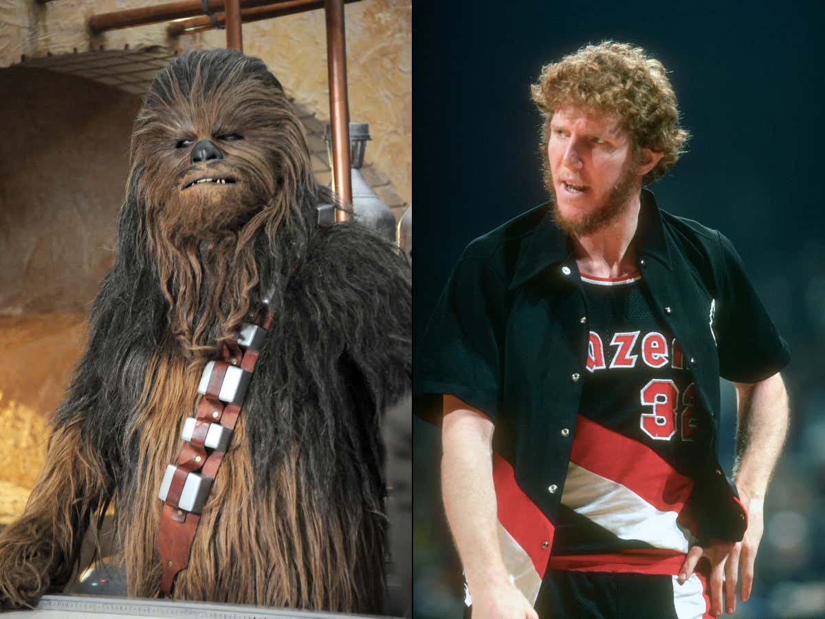While You Were Sleeping, Bill Walton Casually Dropped That He Was Almost Cast As Chewbacca In Star Wars