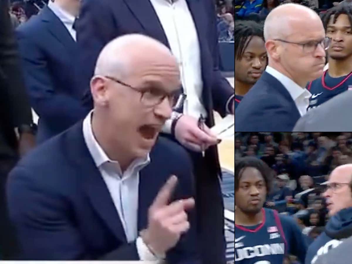 'We Are So Below Our Standard Right Now' - Dan Hurley Lost His Damn Mind Because UConn Was Only Beating Georgetown By ... 25