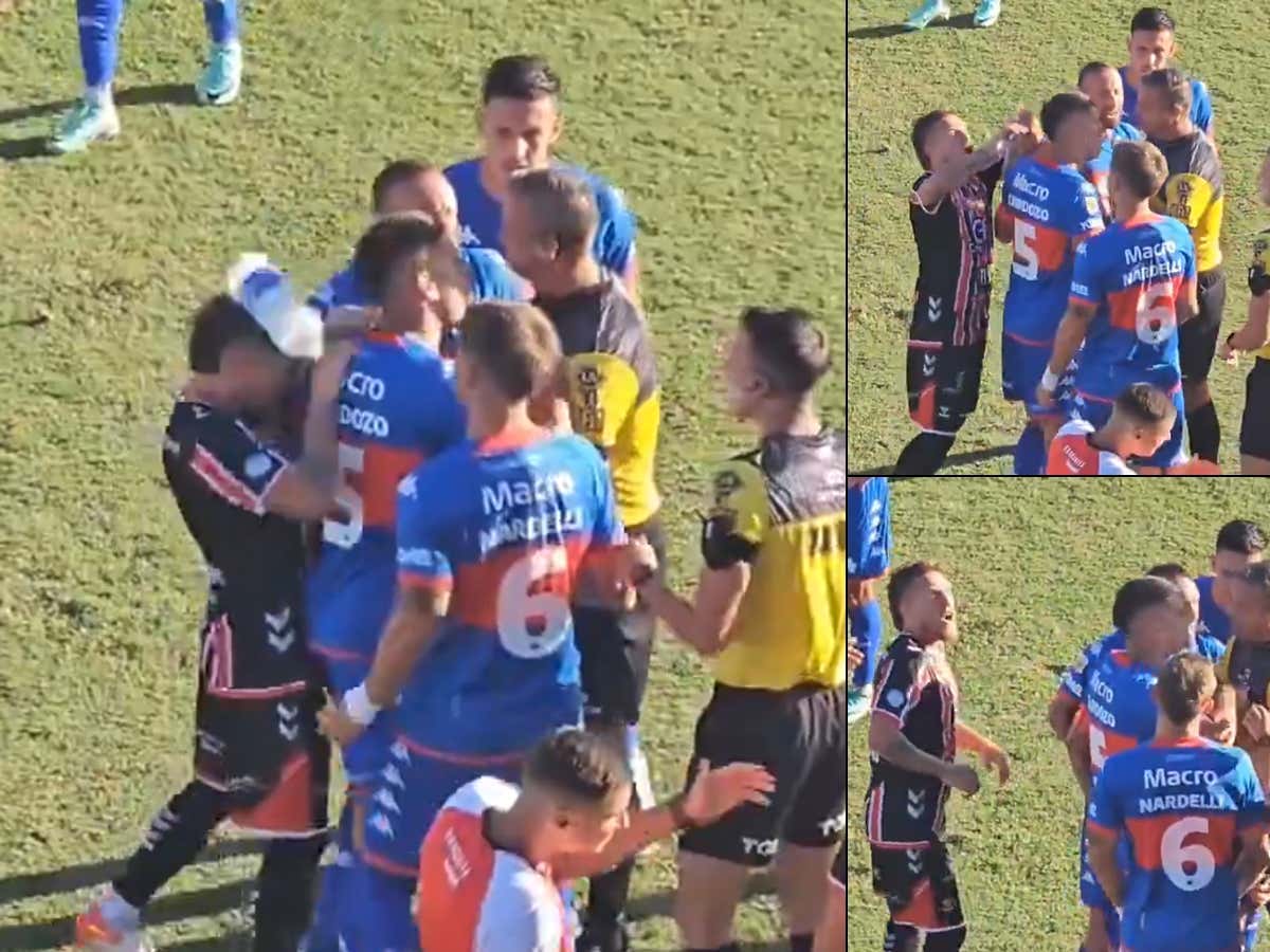 Team Guy: Soccer Player Sacrifices Himself, Accused Of Getting Drilled In The Head With A Water Bottle On Purpose To Get The Match Suspended