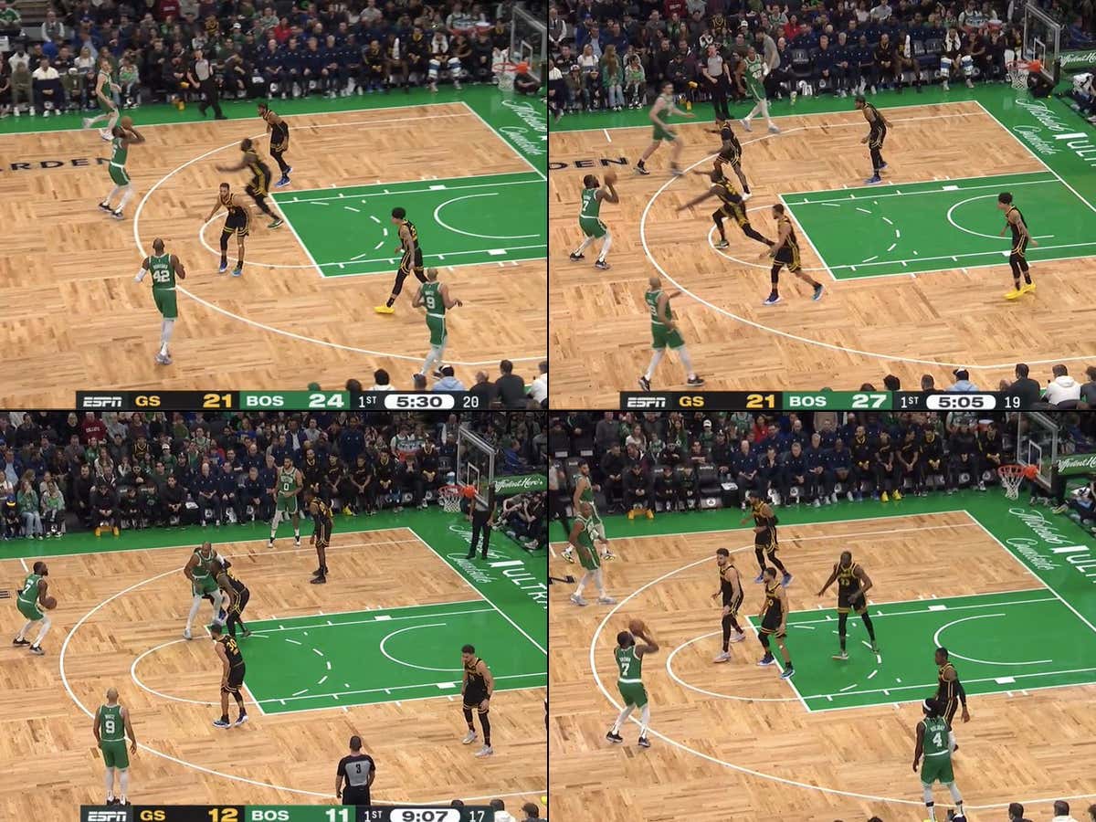 "More Teams Should Take This Strategy" - Jaylen Brown Wasted No Time Clowning Steve Kerr And The Warriors For Their Bizarre Plan Of Daring Him To Shoot Like He Was Ben Simmons