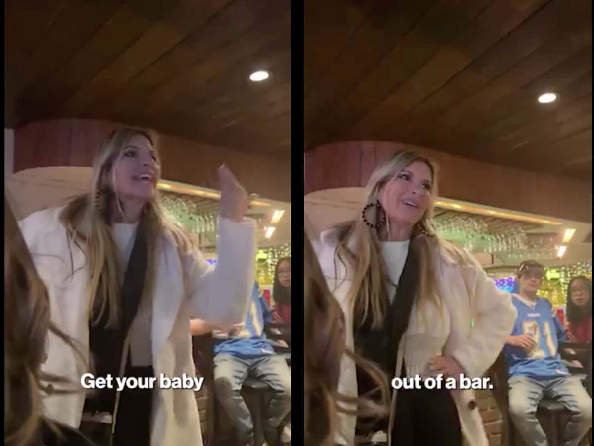Is She The Asshole For Telling The Mom Of A Crying Baby To Get The Hell Out Of A Bar? (P.S. - A Very Hot MILF)