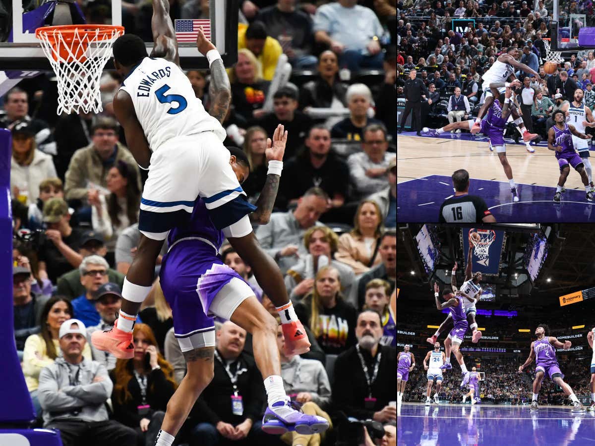 Mocking John Collins, The Reactions, The Dunk - It's Clear Anthony Edwards Is The Future Of The NBA