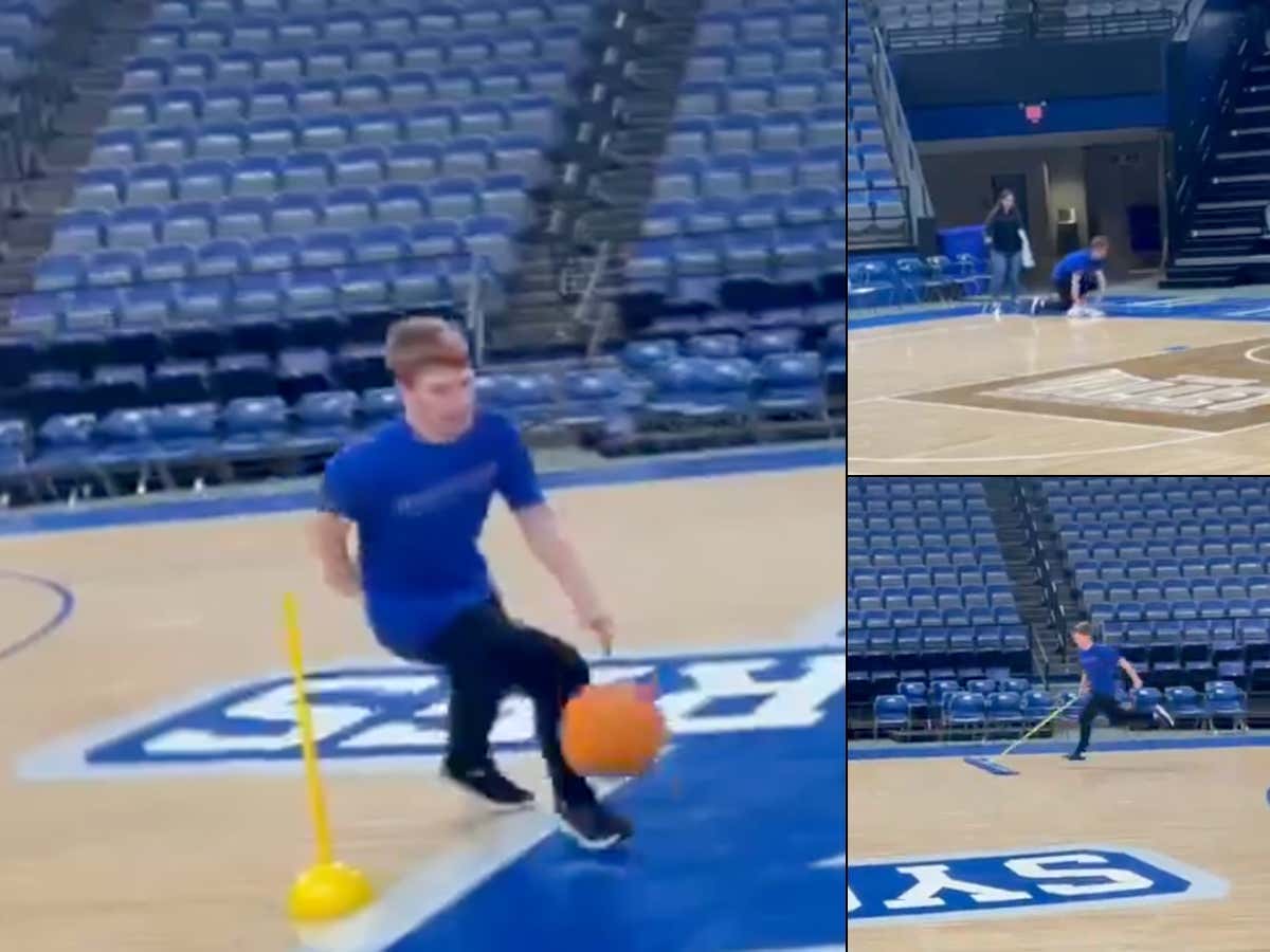 The Perfect Solution - Indiana State Managers Competed In The 'Manager Olympics' To Decide Who Is Allowed To Sit On The Bench For The NIT