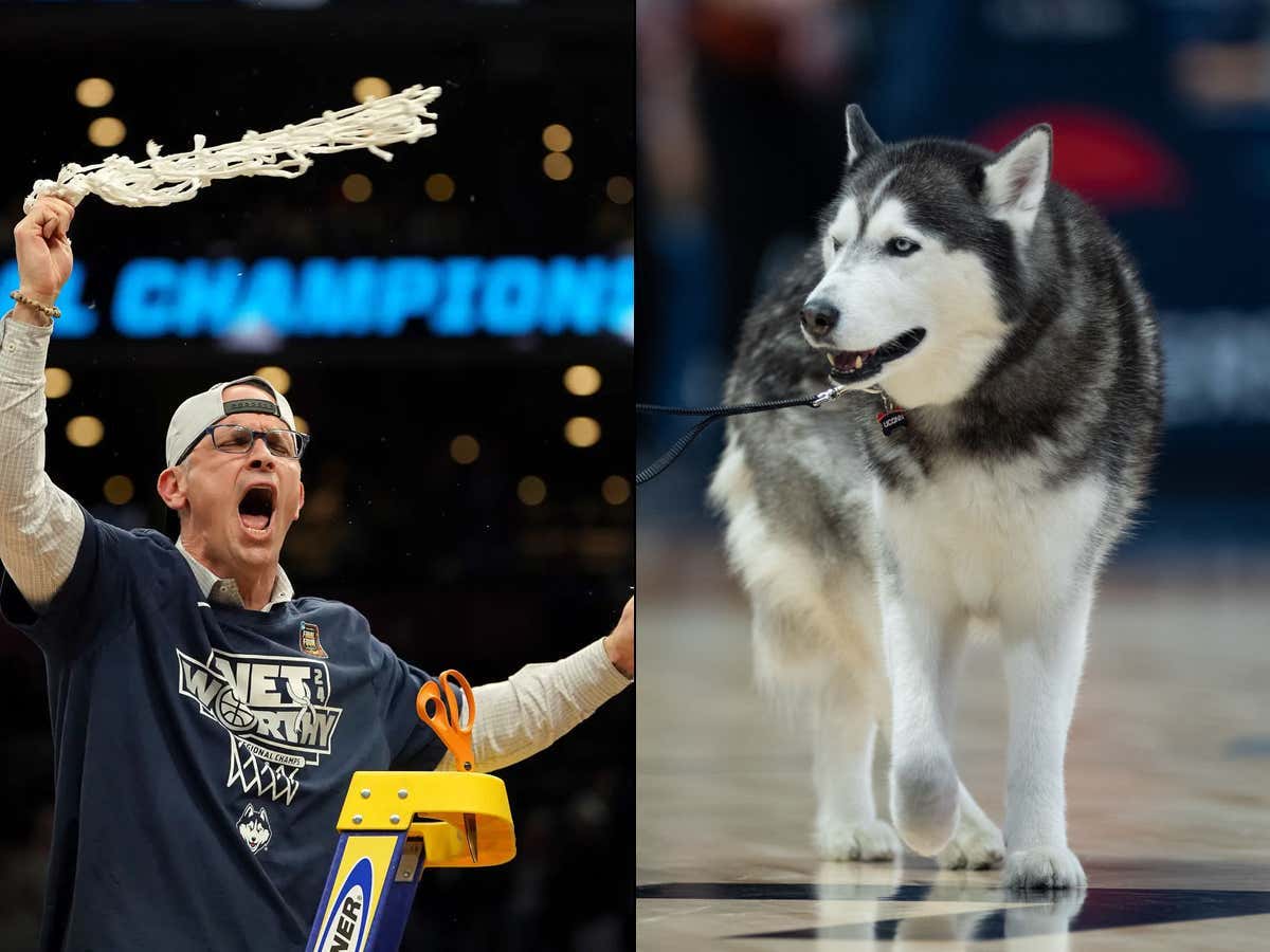 The Secret Behind UConn's Dominance Revealed: Dan Hurley Gave Jonathan The Huskey A Bandana To Match His Lucky Underwear