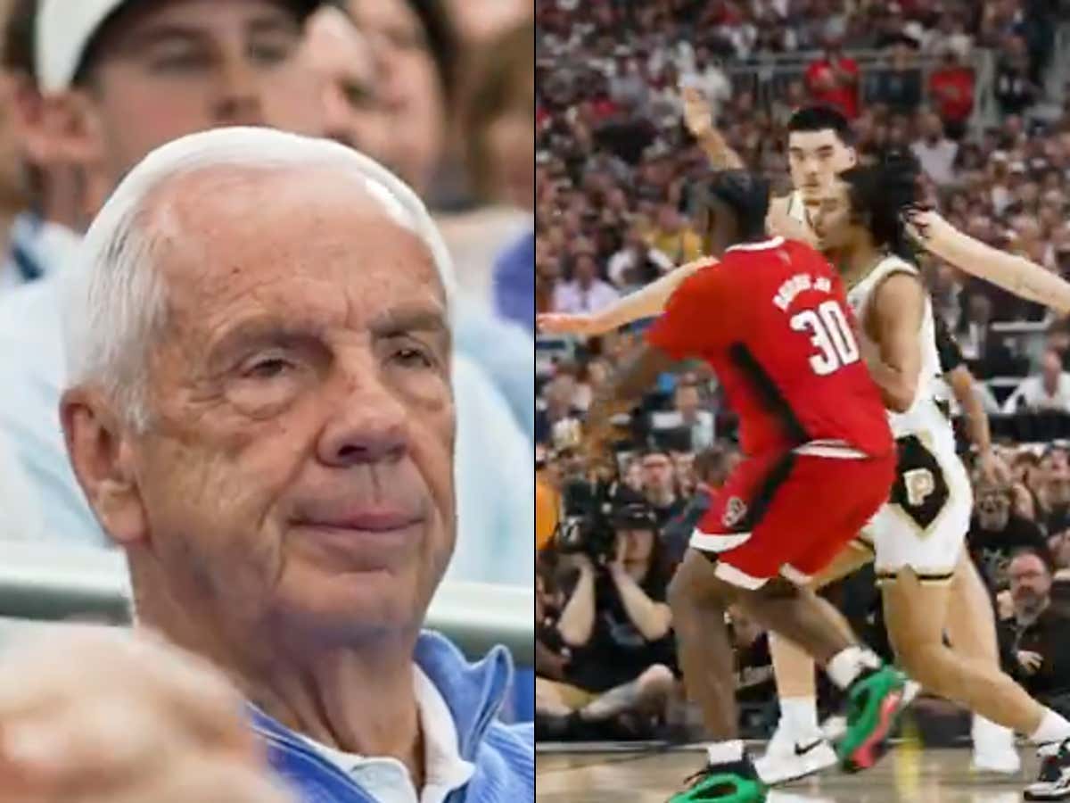 Rivalries Never Die: Roy Williams Got Caught Looking Like He Was In Hell When The Legend DJ Burns Cooked Purdue With A Beautiful Pass
