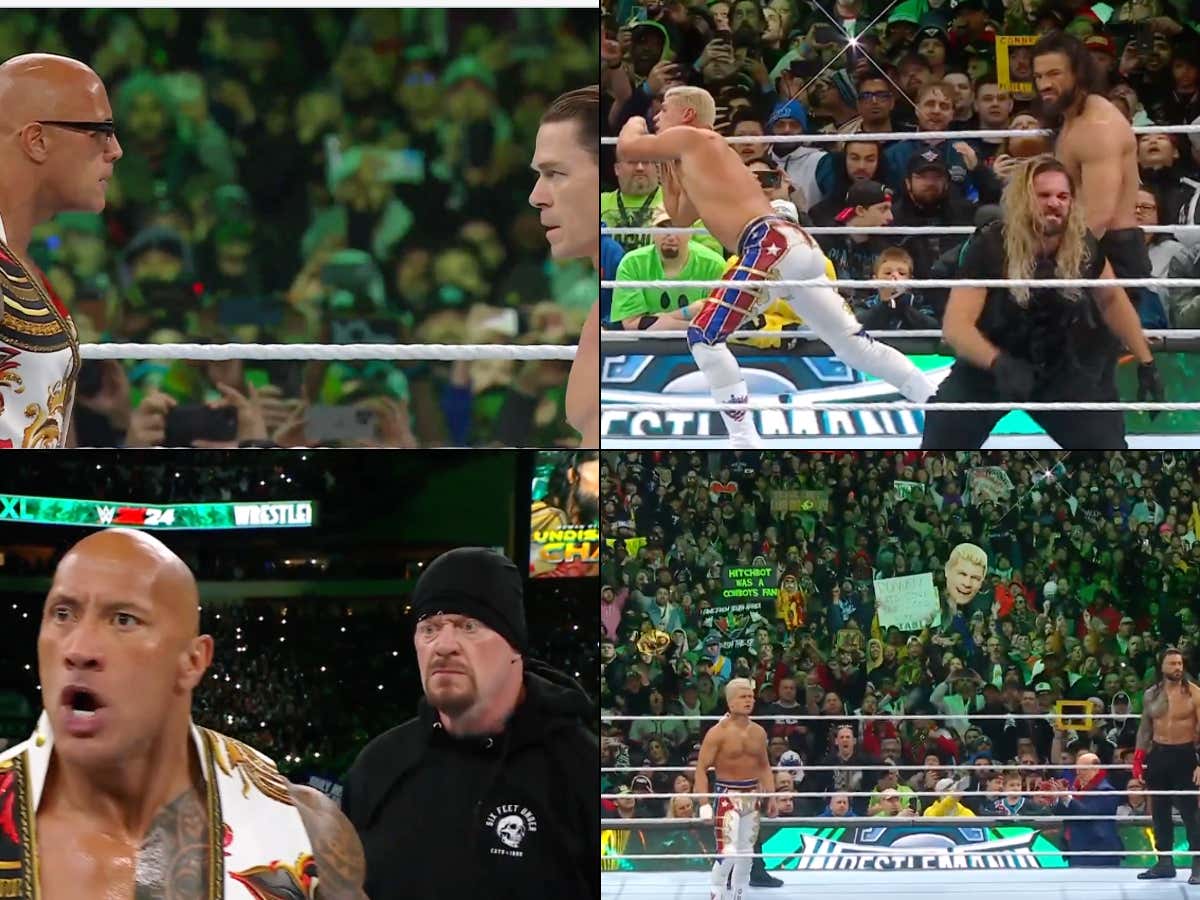John Cena. The Undertaker. The Rock. The Usos. The Shield. Everything