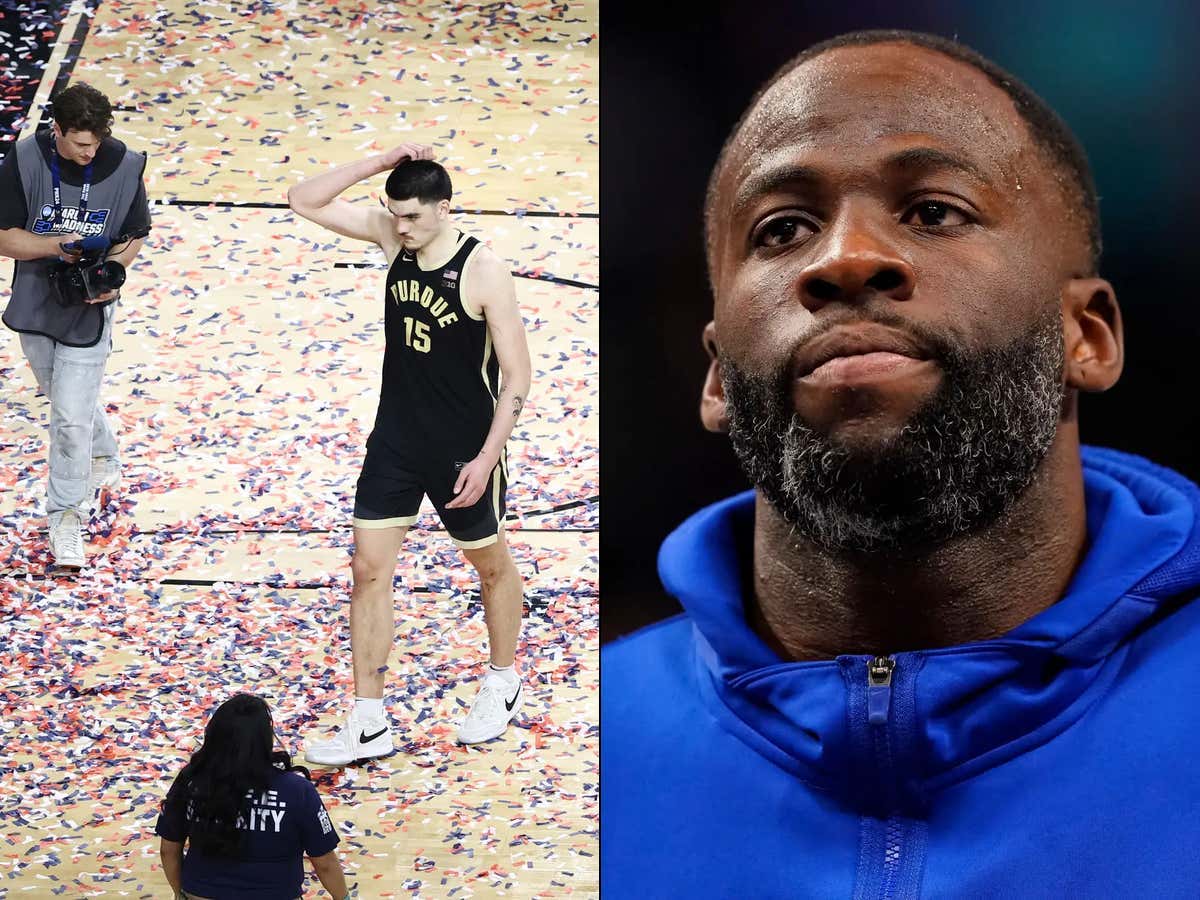 Uhh, What Draymond Green Claims Zach Edey Quit During The National