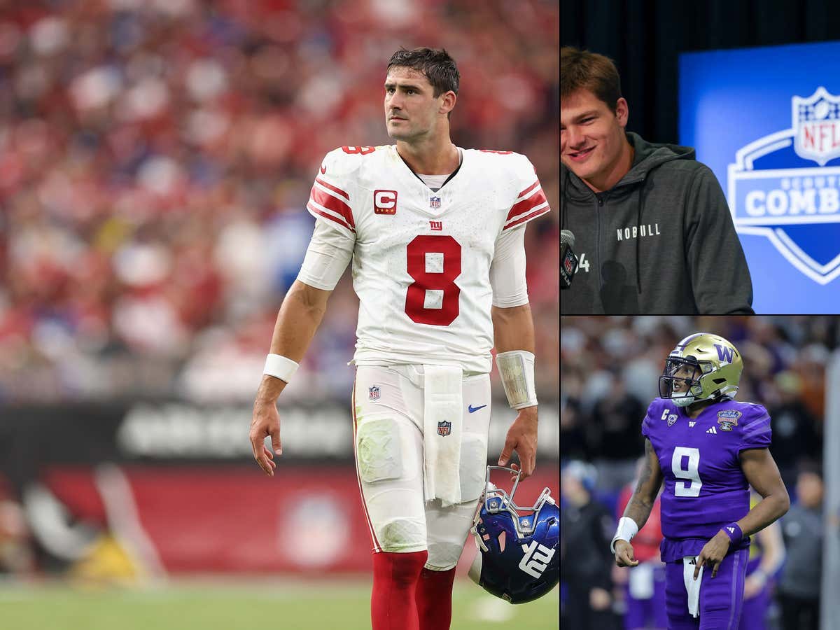 Every New Giants Rumor Leading Into The NFL Draft Is To Move On From Daniel Jones - Trade Up For Drake Maye, Draft Michael Penix