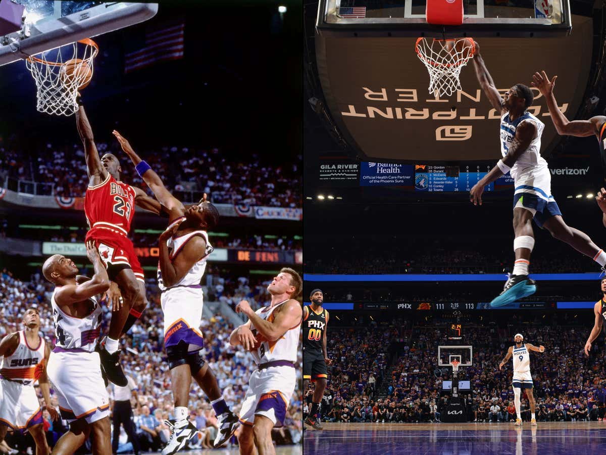 The Fact No One Is Really Arguing About Anthony Edwards Being Compared To Michael Jordan Proves That Ant Is The Face Of The League