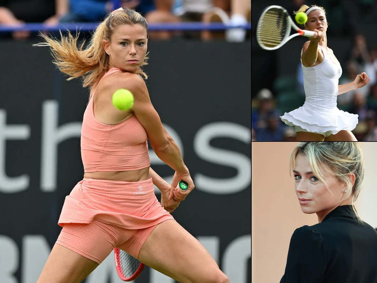 Lingerie Model Slash Tennis Pro Camila Giorgi Randomly Retired And The Italian Press Is Reporting It's Because She Fled And Came To America Because The Tax Authorities Are After Her