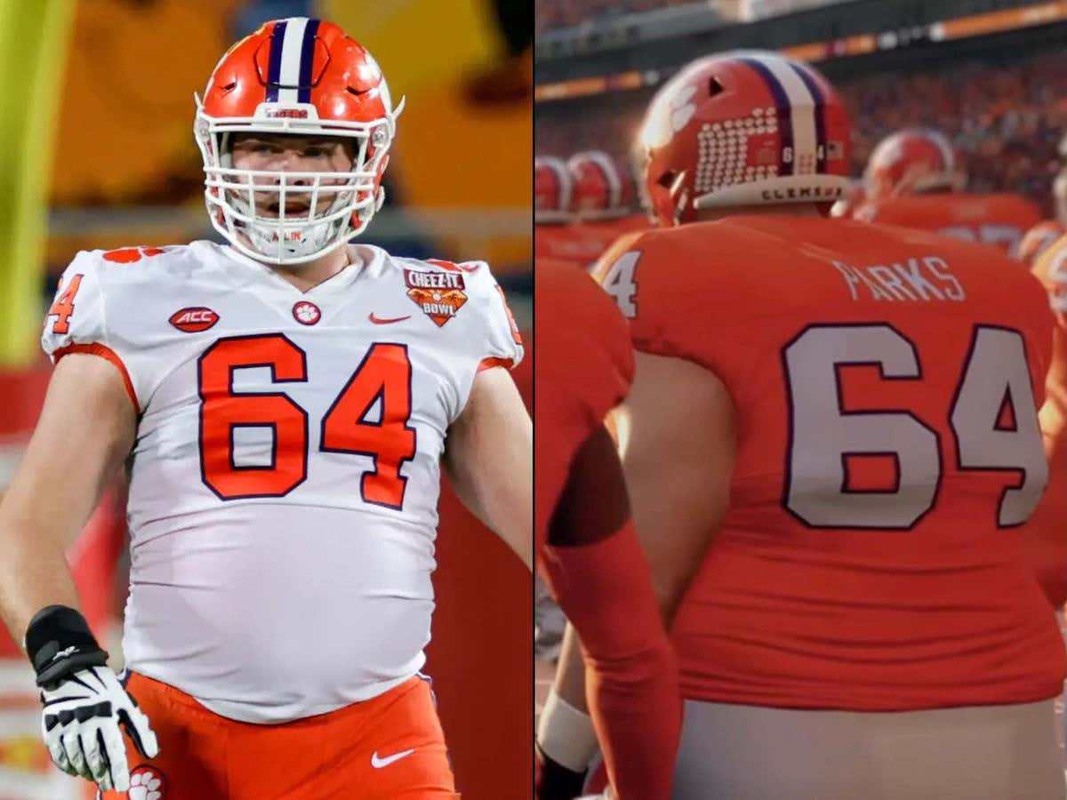 Clemson OL Walker Parks Was Done Incredibly Dirty by the New EA Sports College Football 25 Trailer