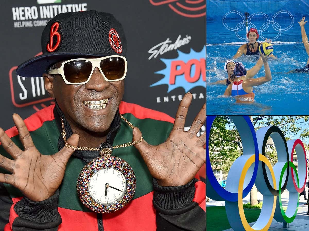 Team USA Water Polo Has Recruited Flavor Flav to Help Lead Them to Gold + Other Celebrities Olympic Teams Should Attach Themselves To