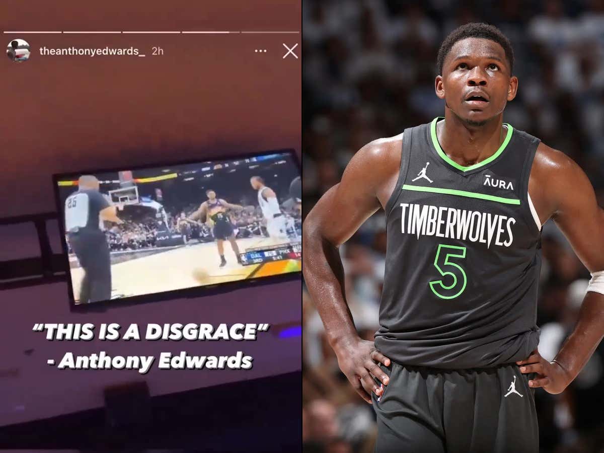 Life Comes At You Fast: Not Long After Anthony Edwards Clowned The Suns For Getting Blown Out By The Mavs At Home, The Exact Same Thing Happened To Him