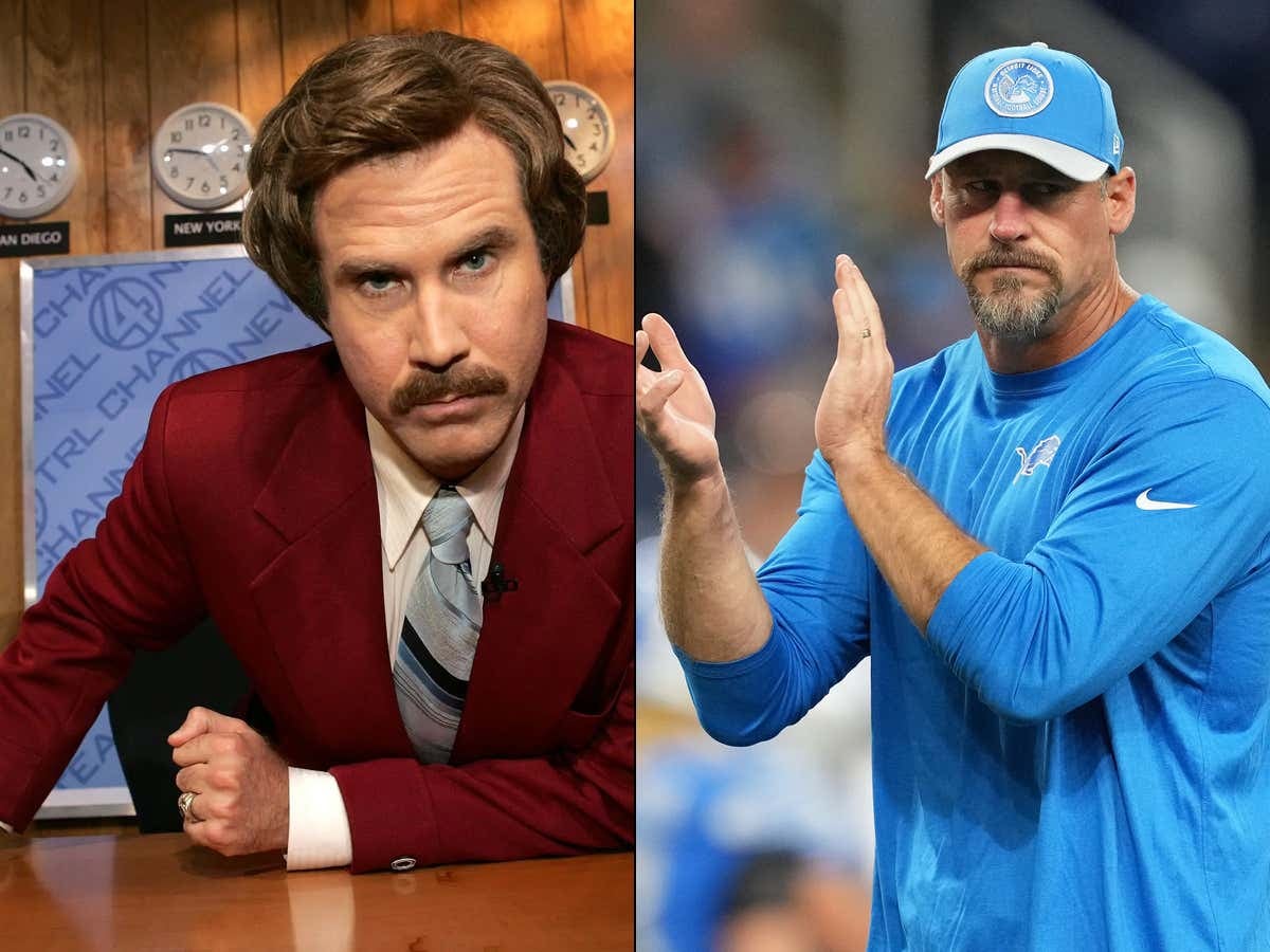 Yeah, That's About Right: Dan Campbell Compares The Lions To Ron Burgundy, Delivers An Elaborate Breakdown Of The Two