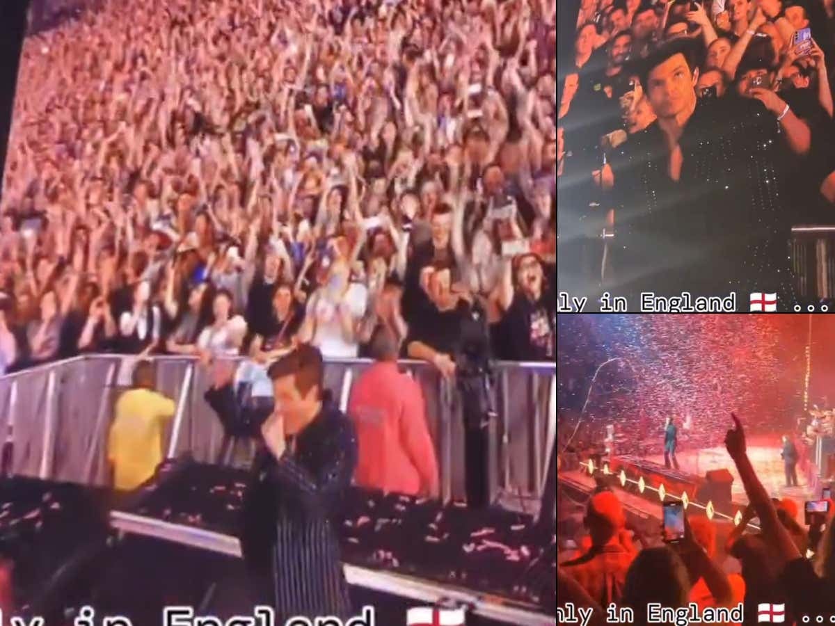 AWESOME: The Killers Stopped Their Concert In London To Livestream The England Match, Play Mr. Brightside At The Final Whistle As Everyone Lost Their Minds