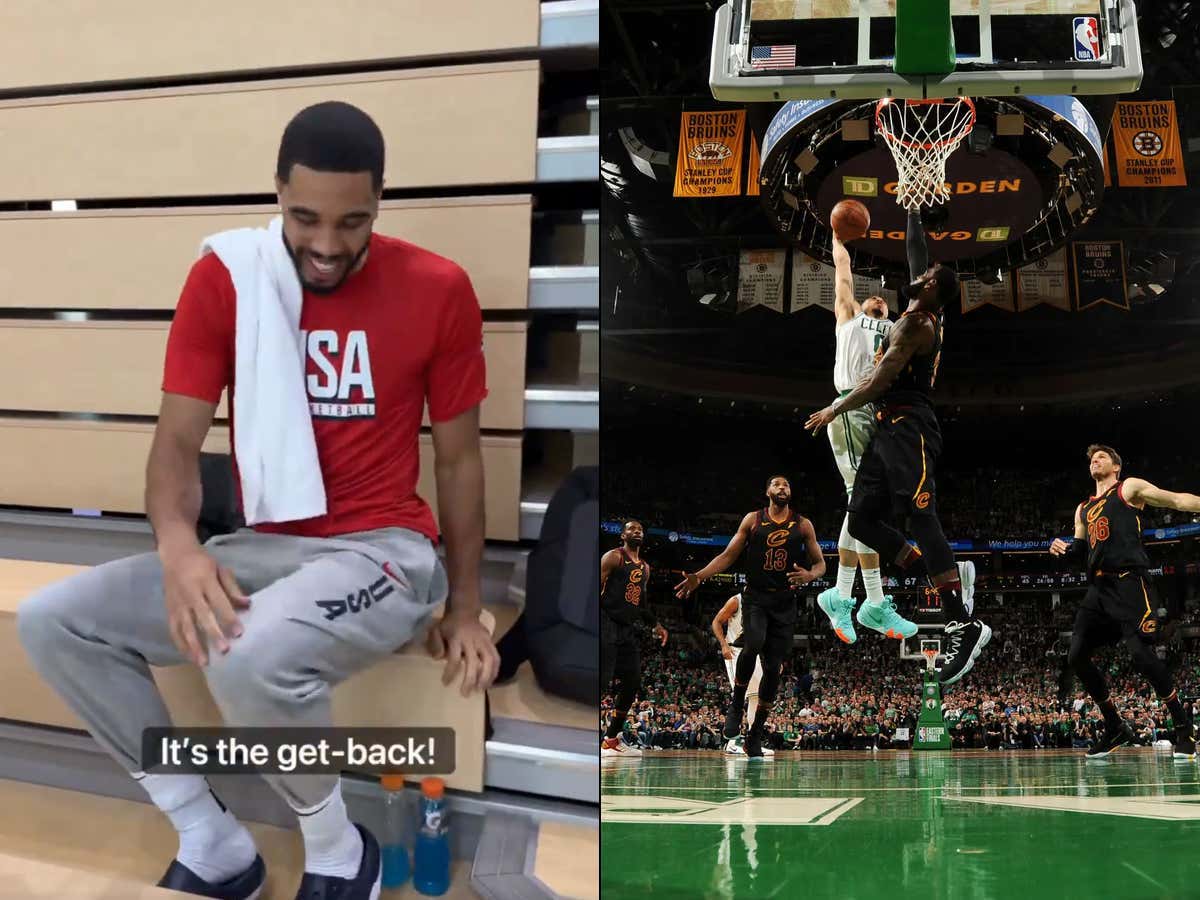 Jayson Tatum's Iconic Poster Dunk On LeBron Was Fueled By An Autograph Snub When Tatum Was 11 Years Old