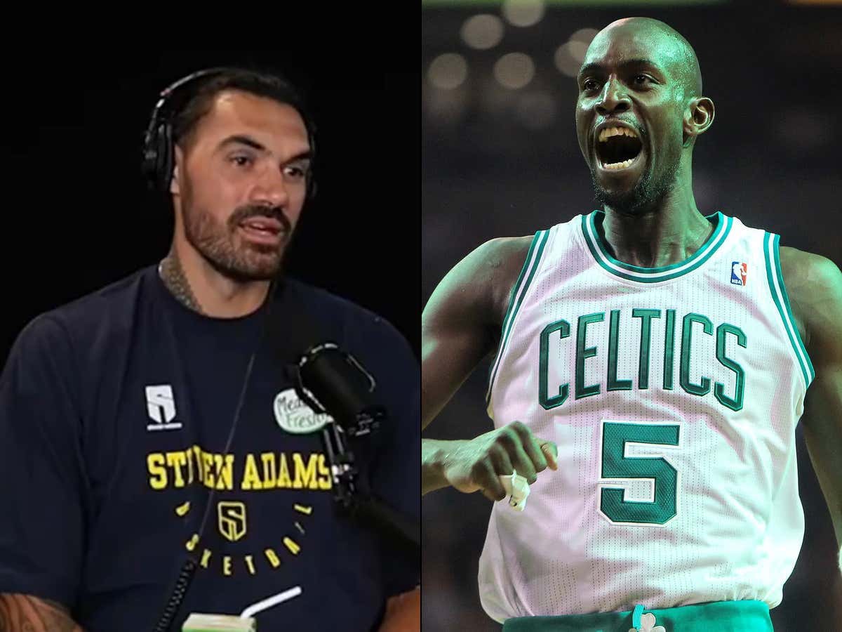 Steven Adams Pretending He Didn't Speak English All So He Could Avoid The Wrath Of Kevin Garnett's Shit Talking Is An All Time Move