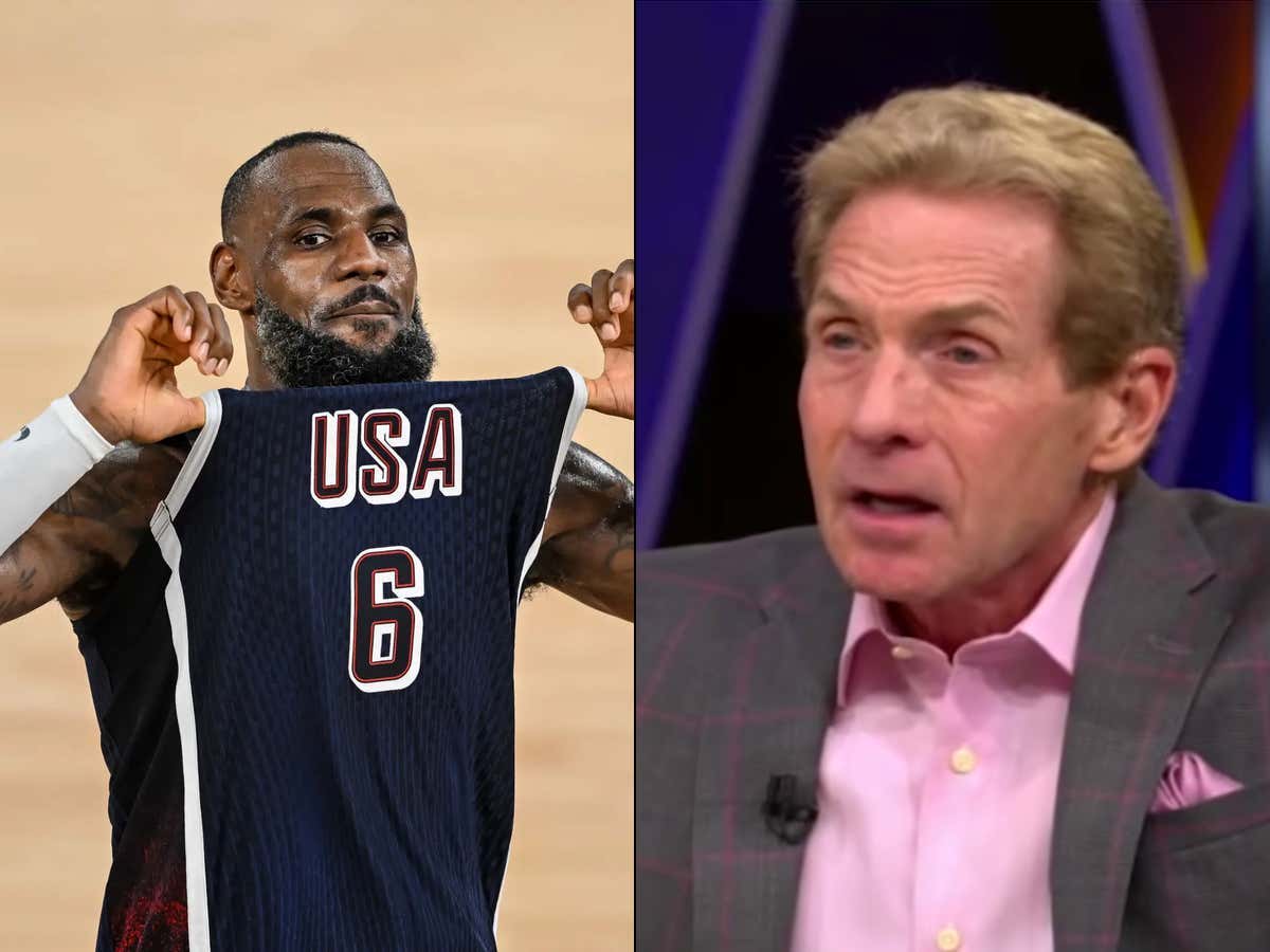Skip Bayless Calling It An "Obvious Disgrace" That LeBron Was Named The Olympic MVP Is A Generational Level Of Hate