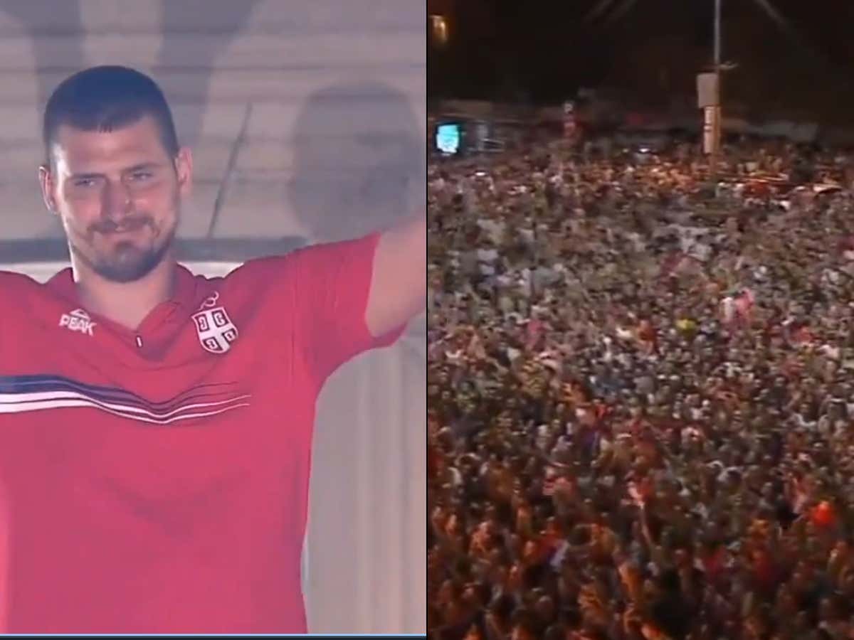 National Hero Nikola Jokic's Homecoming Celebration In Serbia Looks Absolutely Insane