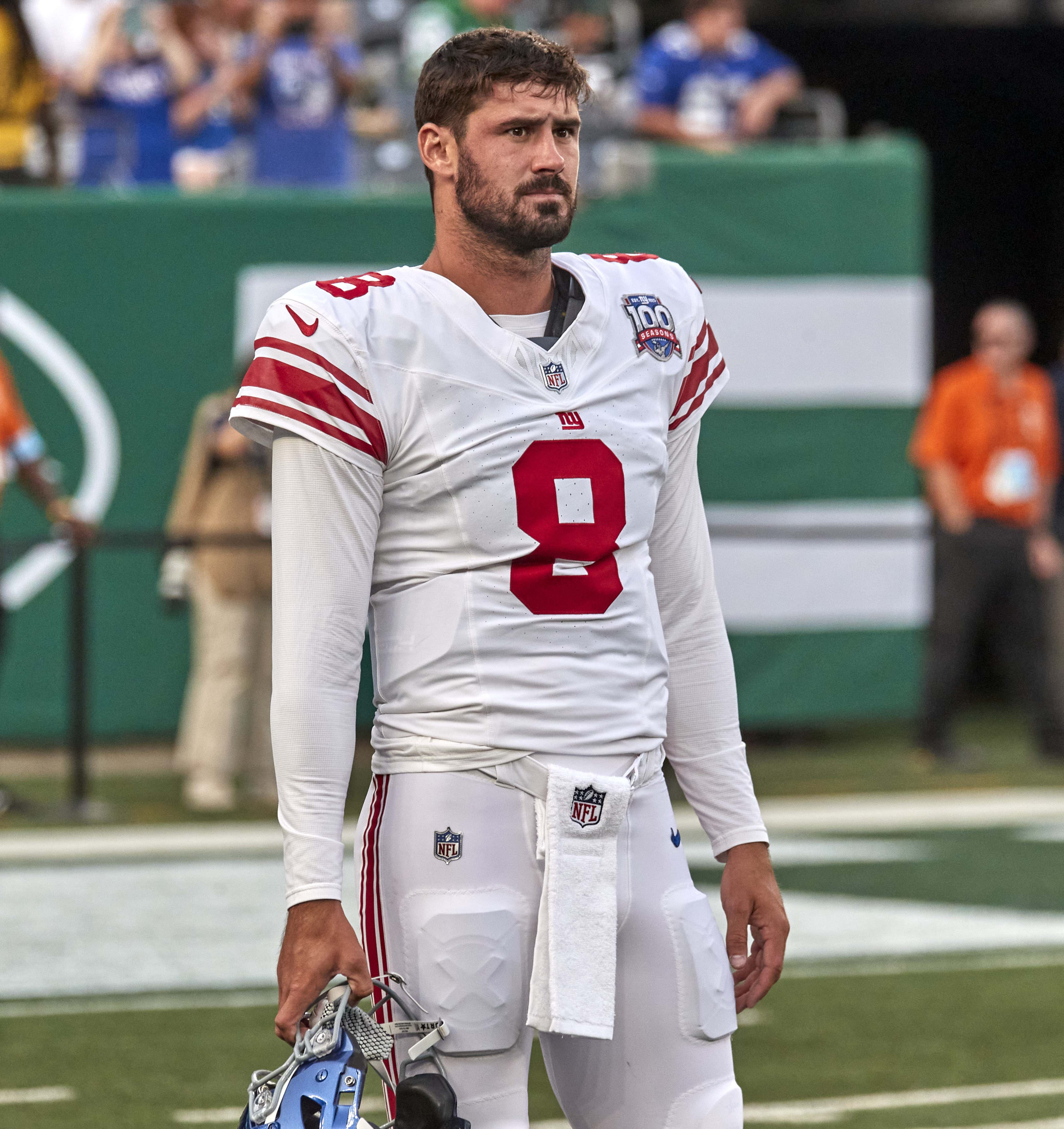 Daniel Jones Hate Season Is In Full Swing, With His Own GM Inadvertently Knocking Him On Hard Knocks This Week And An Unhinged Lunatic From His High School Days Waging An All Out War Online Against Him