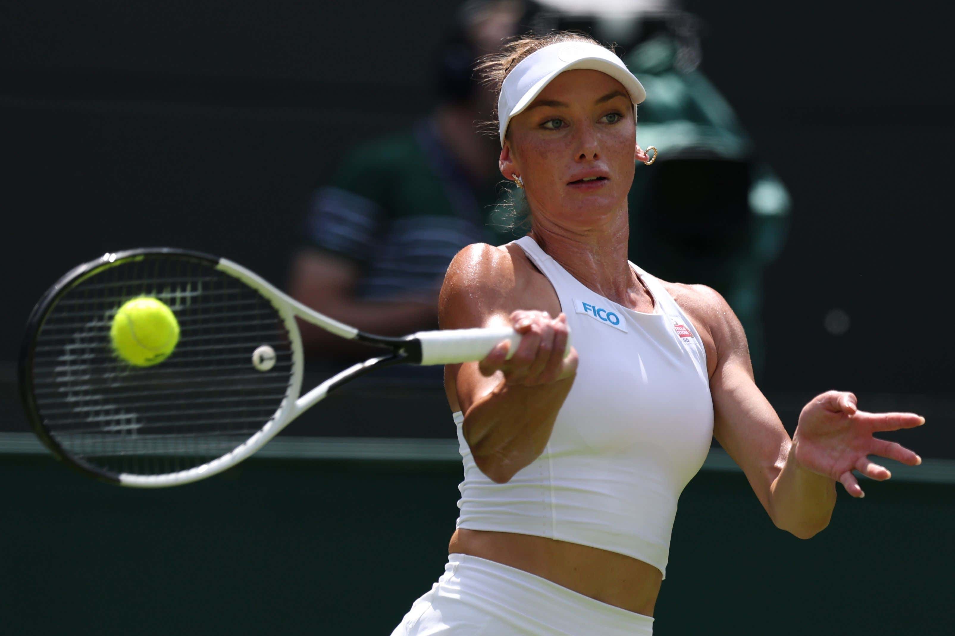 It is With a Heavy Heart We Report the Wimbledon Dream is Over for Professional Model Carson Branstine of Texas A&M, a/k/a 'The Goddess of Olympus'