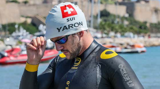 There's a Swiss Man Attempting to Swim 112 Miles from France to Monaco, Will Be Swimming For Over 5 Straight Days While Hypnotizing Himself to Sleep Mid-Swim