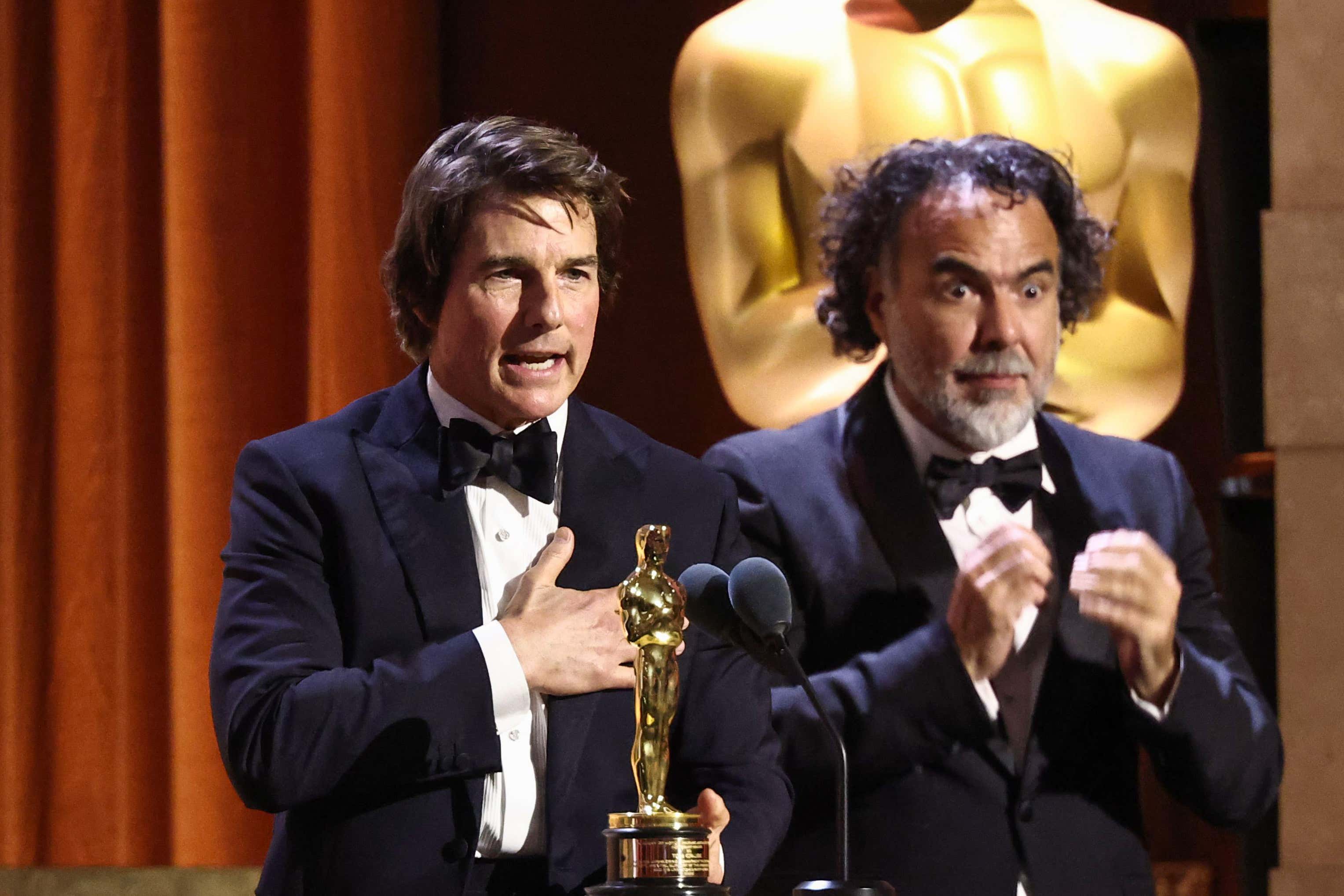 Tom Cruise Got An Honorary Oscar, Brought The House Down With A Speech And Then Danced His Ass Off