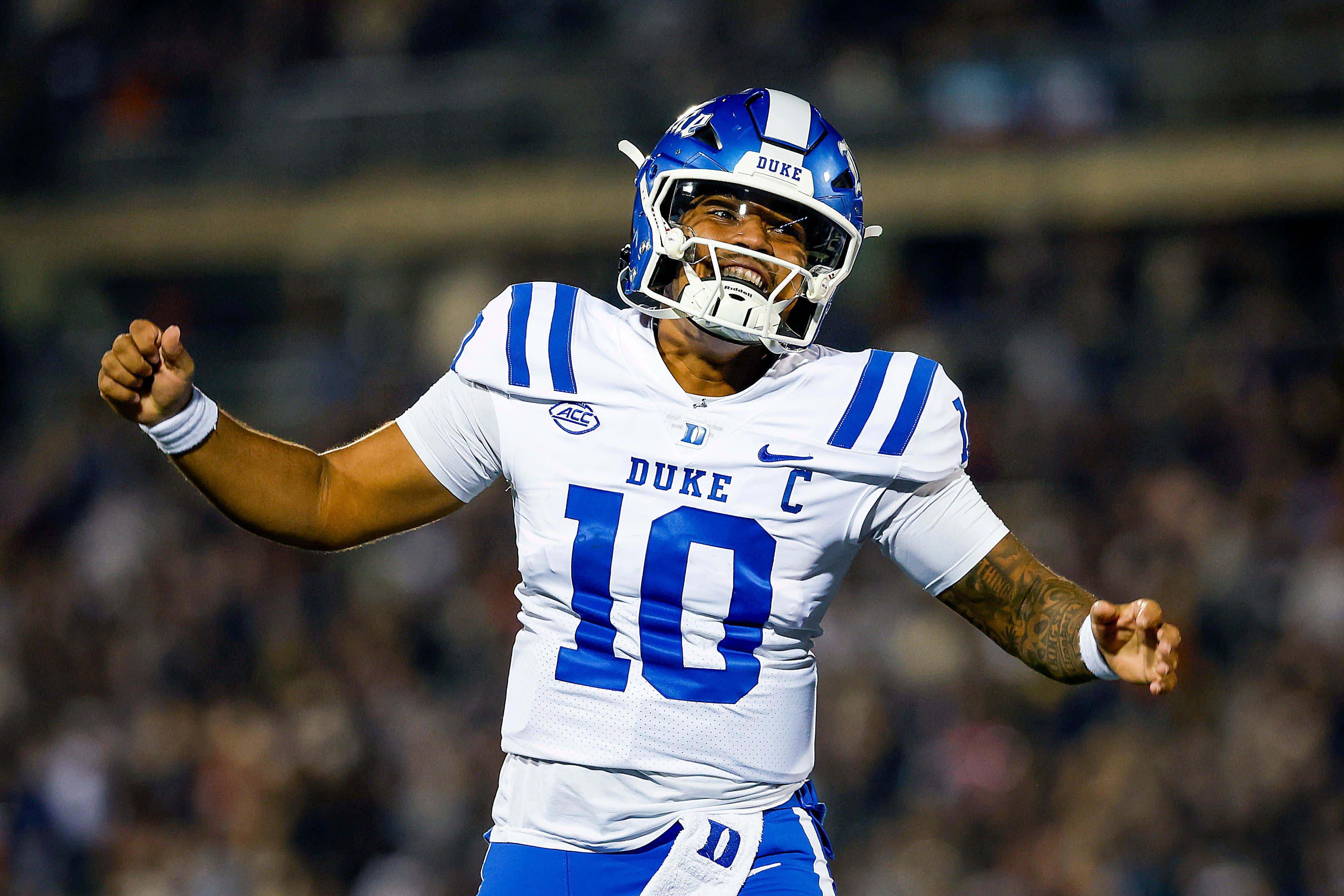 Duke's Multi-Million Dollar QB Darian Mensah is Entering The Transfer Portal, One Month After Announcing His Return to Duke via LeBron James Style "The Decision" Video (Which Has Now Been Deleted From His Instagram)