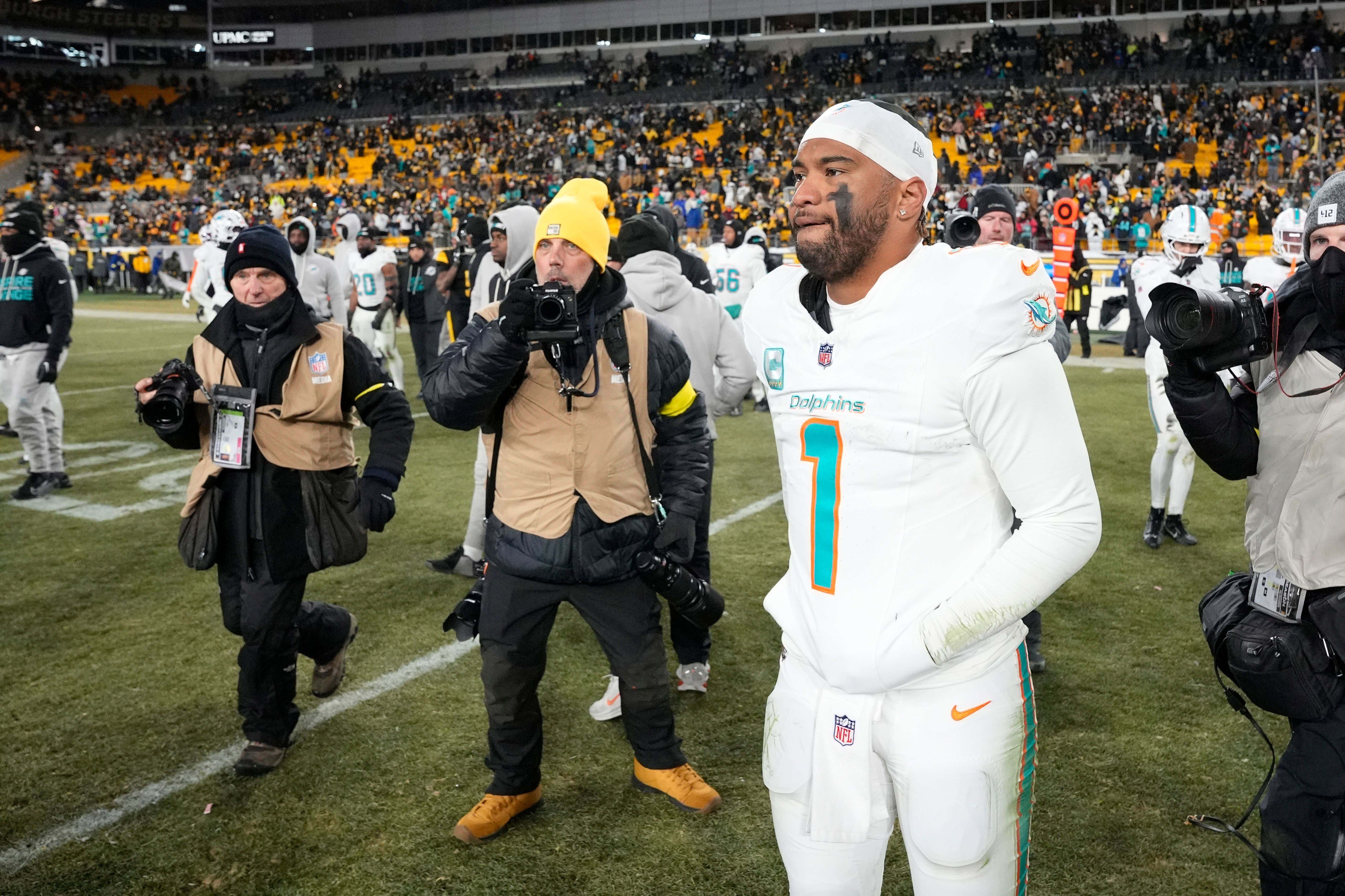 Tua Is the Perfect QB To Throw A Pick Down 3 To The Panthers in the 4th Quarter