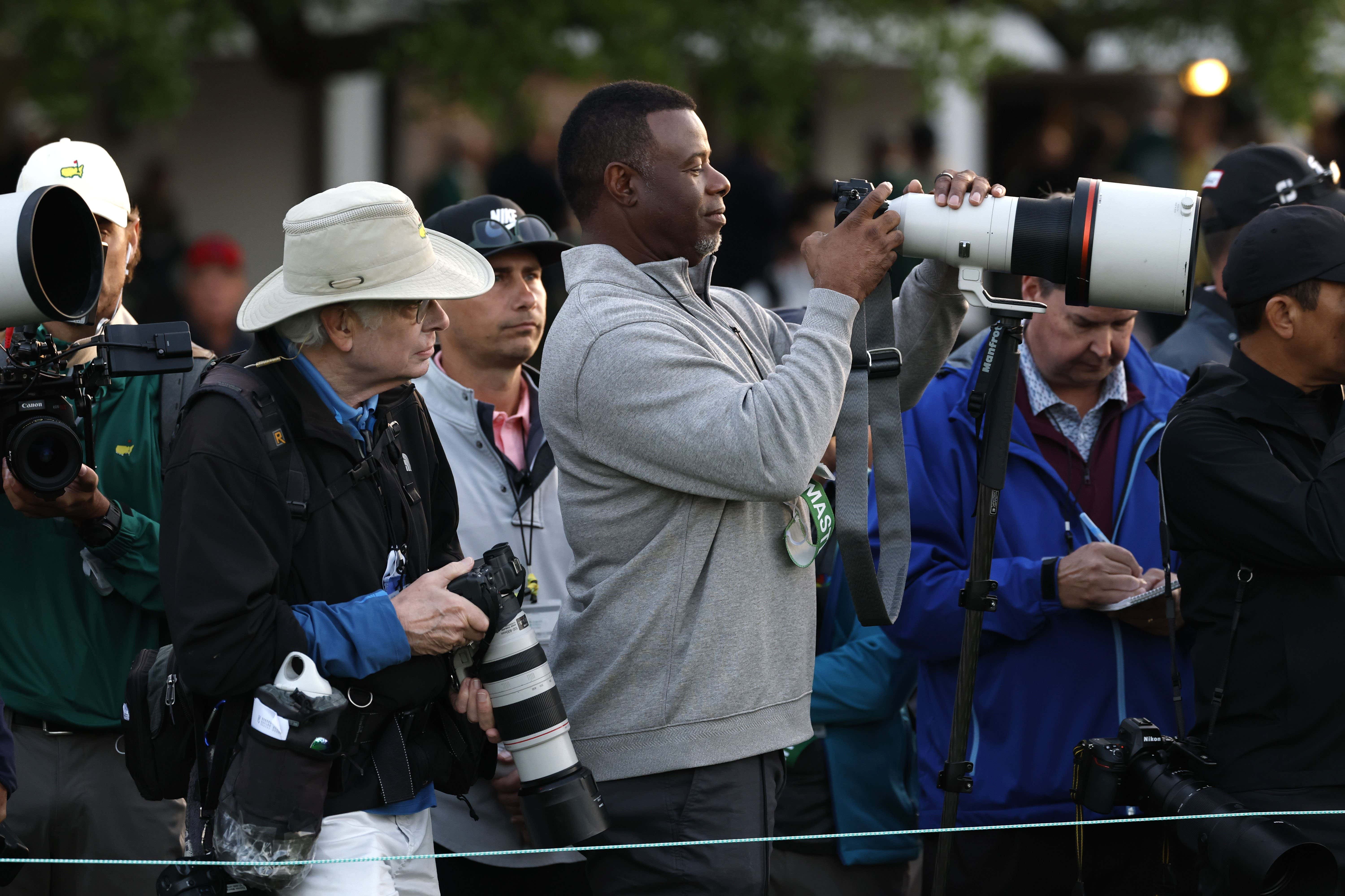 I Thought I Would Only Want To Watch A Documentary About Him Playing Baseball, But Ken Griffey Jr As A Photographer At The Masters Seems Pretty Cool