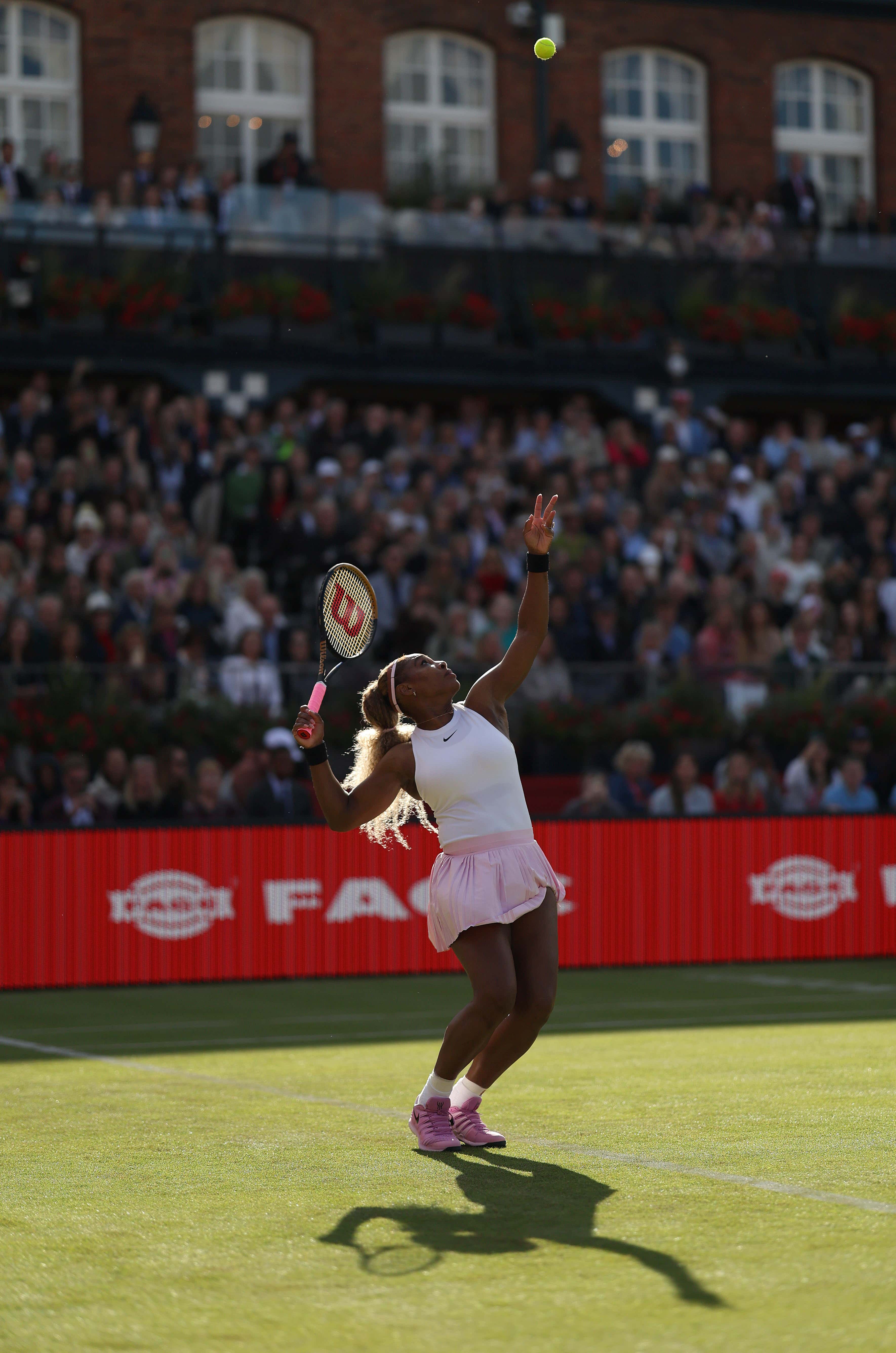 The GOAT is Back: 44 Year Old Serena Williams Returned To Tennis Today And Was Blasting 120 MPH Serves, Looking All The Part Of Her Old Self