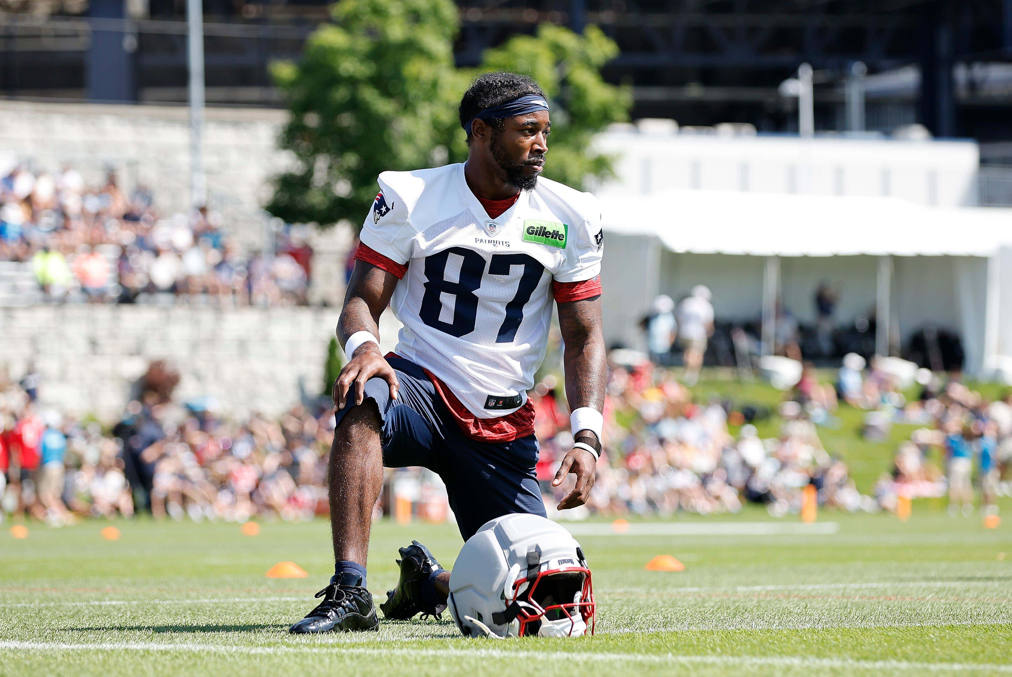 No Offense, But Where The Fuck Does Romeo Doubs Get Off Thinking It's OK For Him To Wear Gronk's #87 In New England?