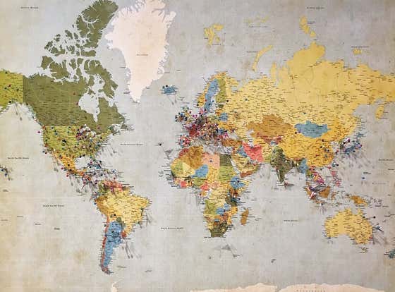 It Turns Out Memorizing A World Map Isn't Completely Useless