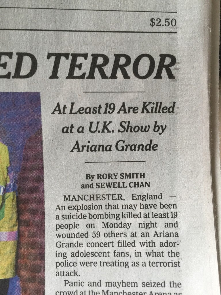 I Don't Want To Tell The New York Times How To Do Their Job But From One Editor In Chief To