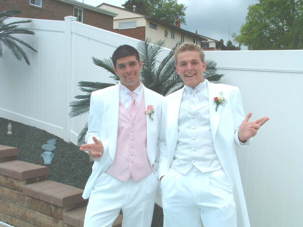 Welcome To The Heartland Digs Barstool Sports This Photo Was From Their High School Prom And Yes Guy Fieri Definitely Stole Pat S Haircut
