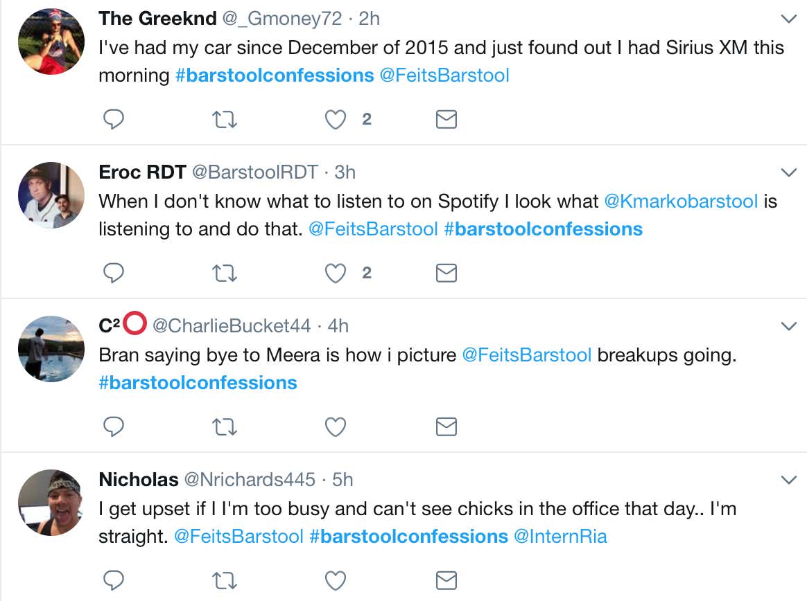 BarstoolConfessions Barstool Sports