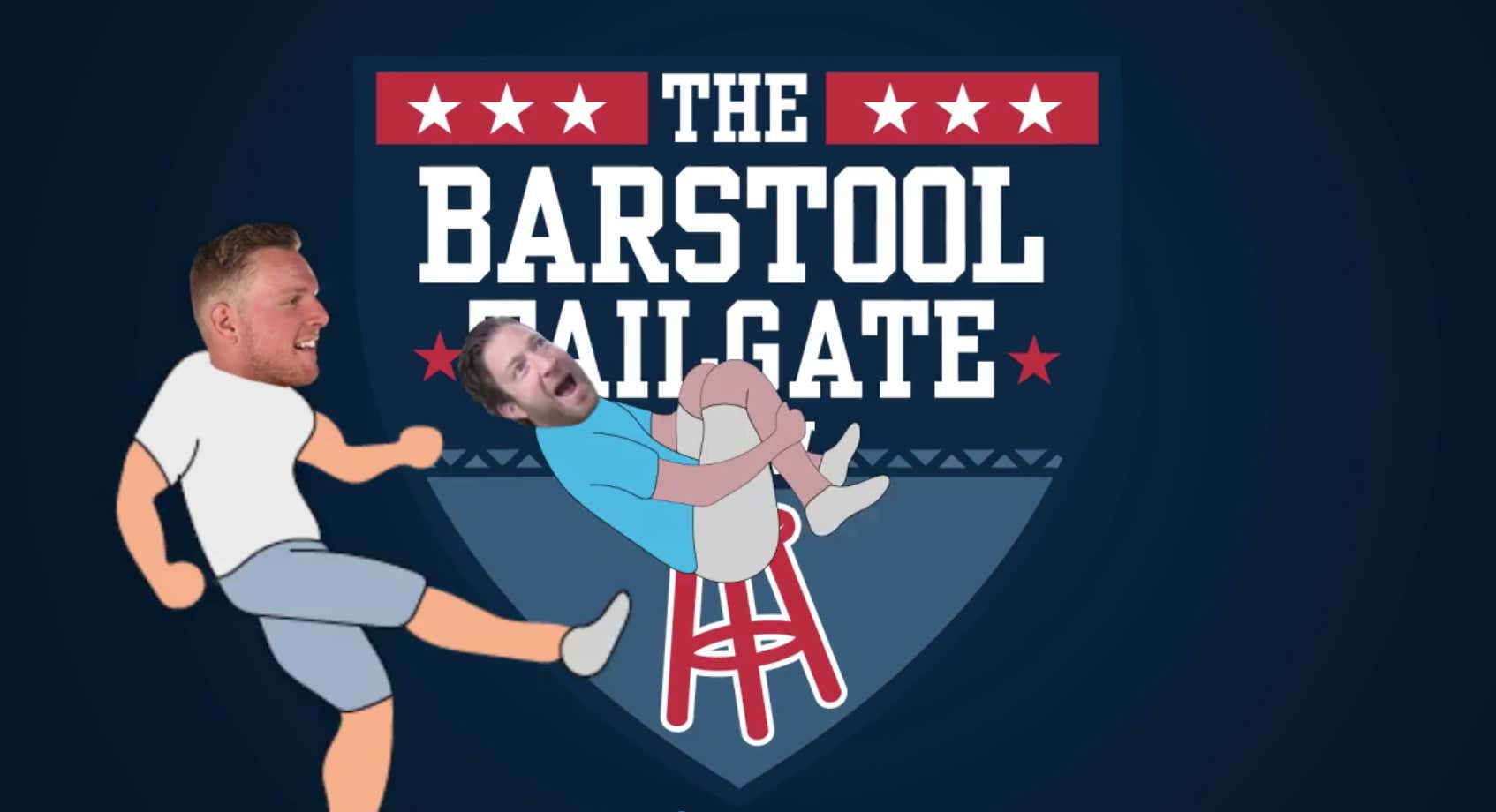 The Barstool Tailgate Show LIVE BLOG Barstool Sports