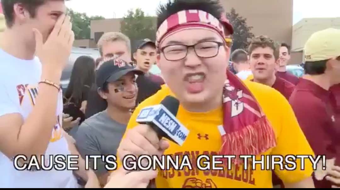 This Boston College Kid Is What College Football Gameday Is All About