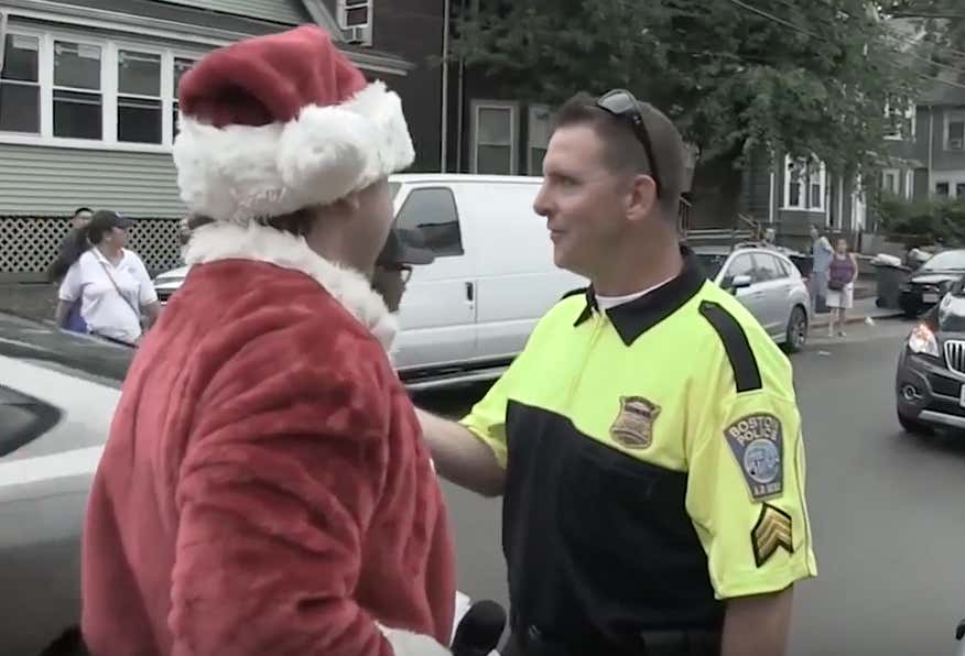 Another Successful Allston Christmas Handing Out Some Free Leesa 